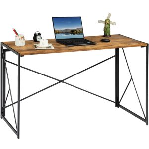 Homall 39-Inch Compact Folding Workplace Desk for Small Areas