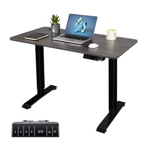 Homall 43-Inch Electrical Peak Adjustable Standing Desk for Workplace Use