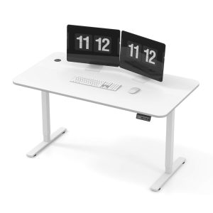 Homall 55-Inch Electrical Adjustable Standing Desk with Splice Tabletop