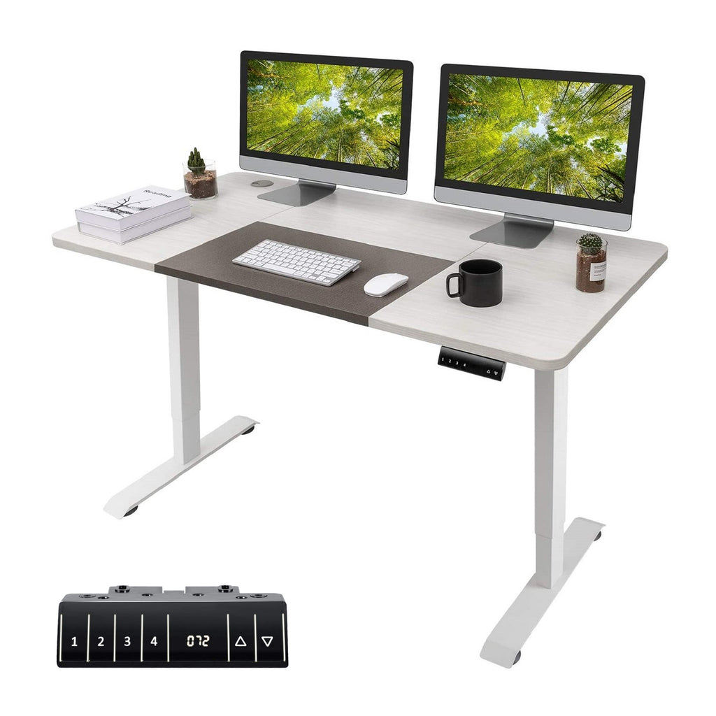 Homall 55-Inch Electrical Top-Adjustable Standing Desk for House Workplace Workstation